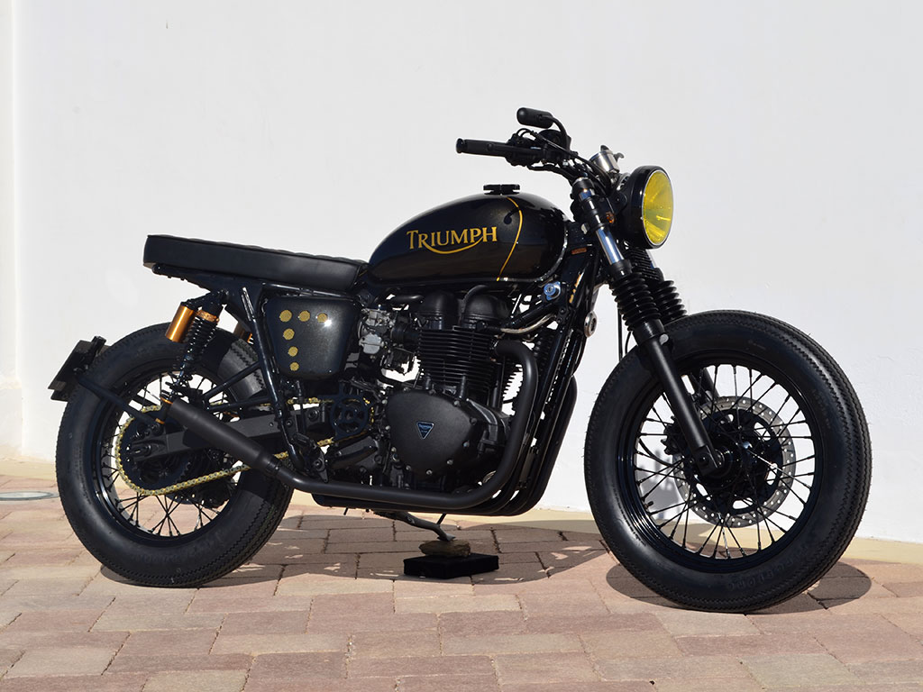 Triumph Bonneville Brat by Lord Drake Kustoms
