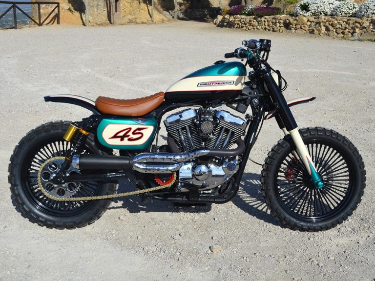 Soulbreaker a scrambler by Lord Drake Kustoms