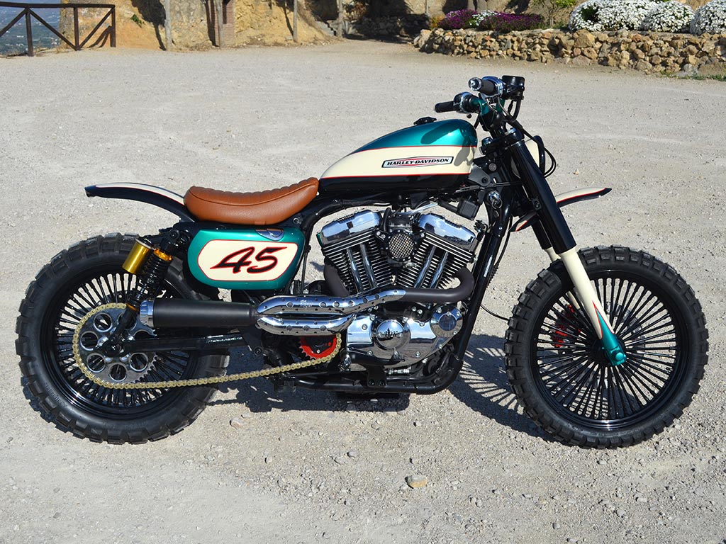 Soulbreaker a scrambler by Lord Drake Kustoms