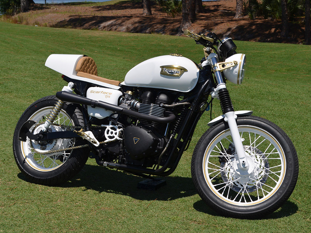 Triumph Bonneville Scarface
