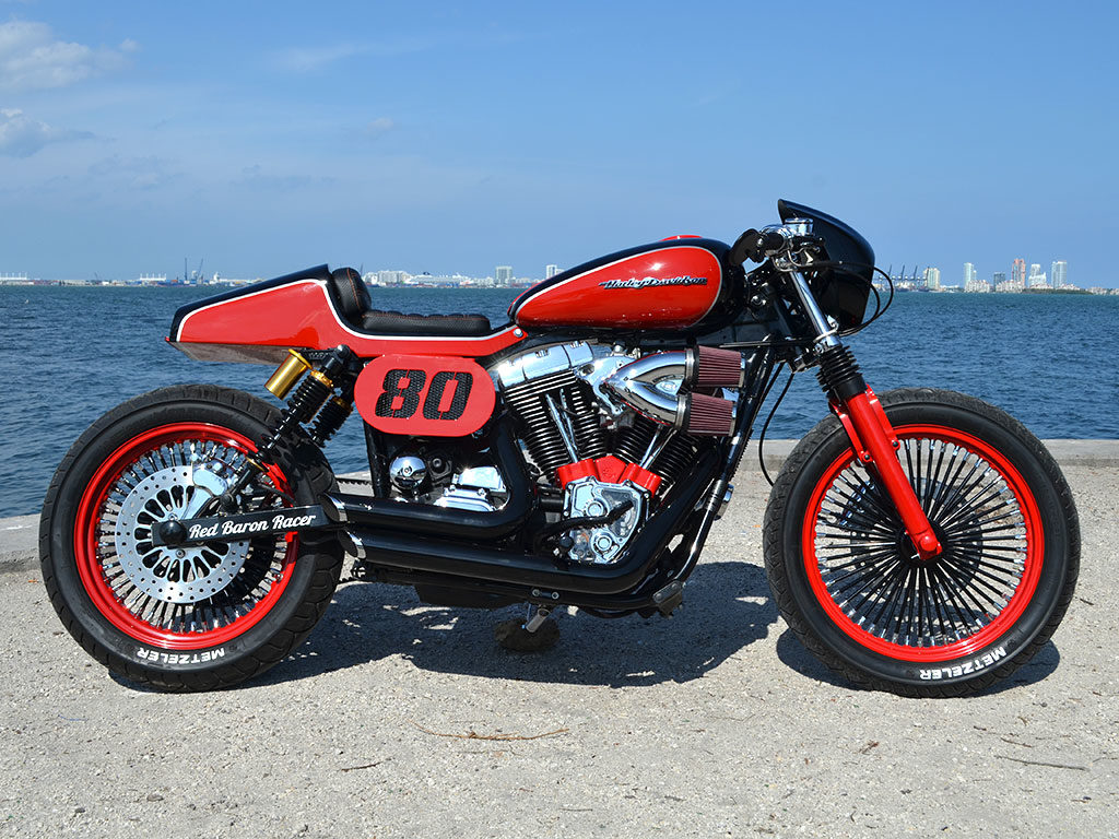 Red Baron Dyna Cafe Racer