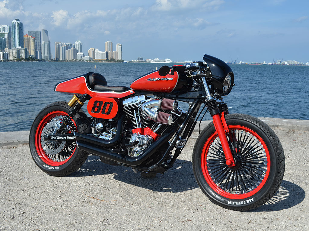 Red Baron Dyna Cafe Racer