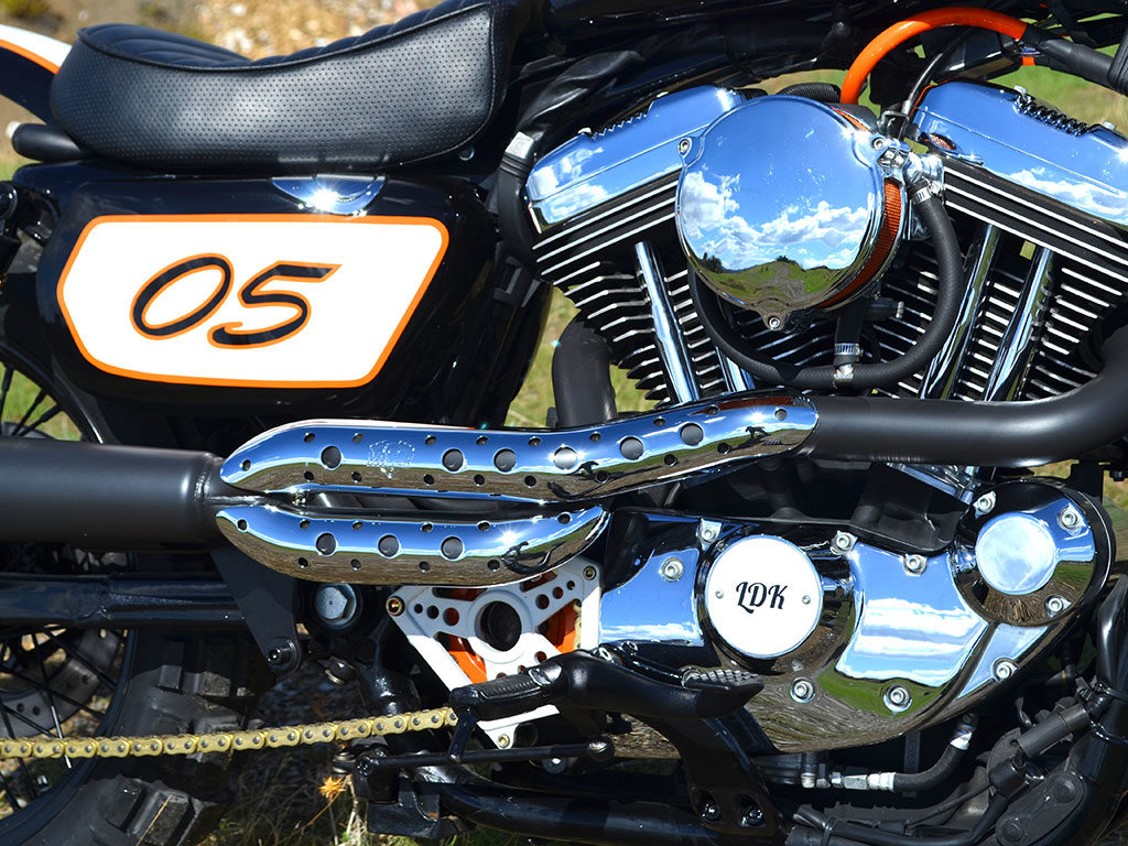 Sportracker, a scrambler by Lord Drake Kustoms