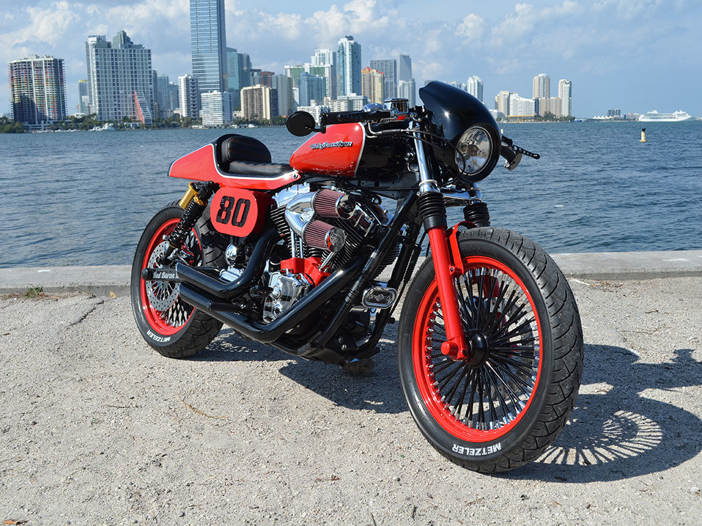 Red Baron Dyna Cafe Racer