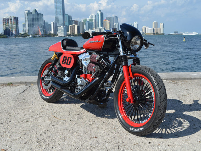 Red Baron Dyna Cafe Racer