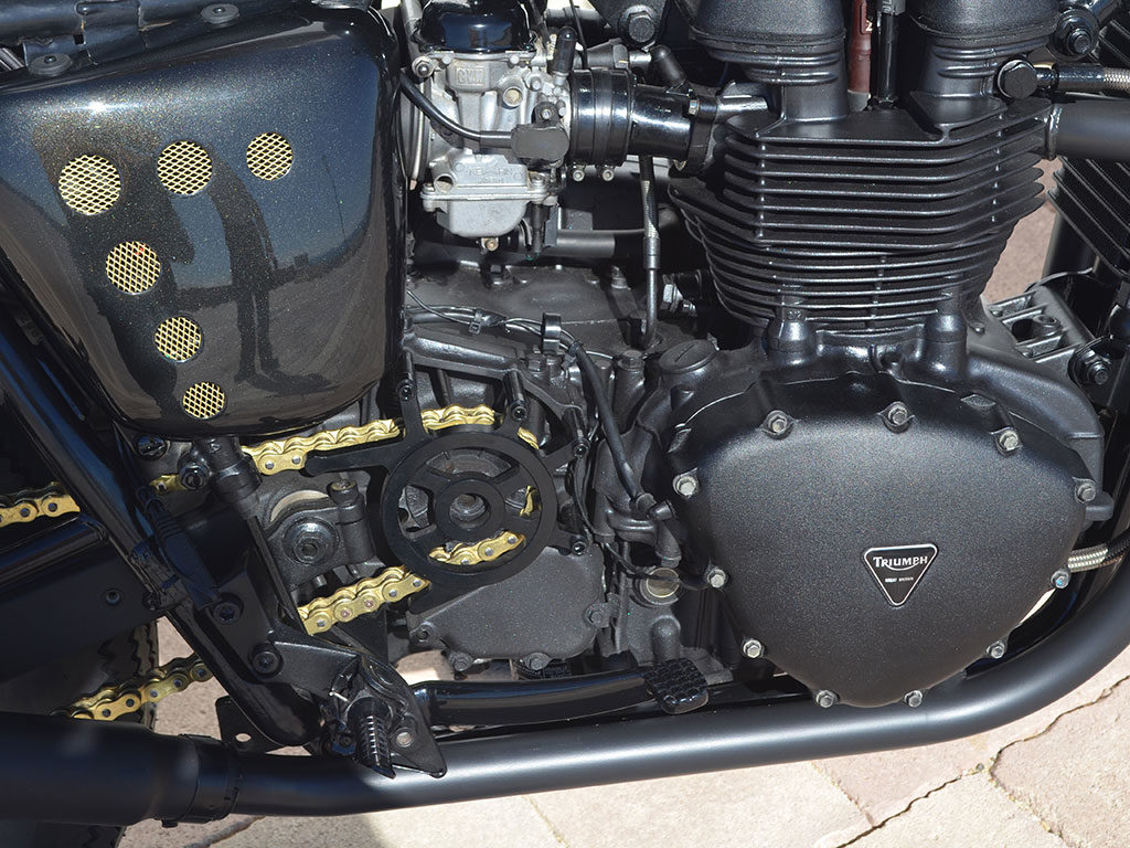 Triumph Bonneville Brat by Lord Drake Kustoms