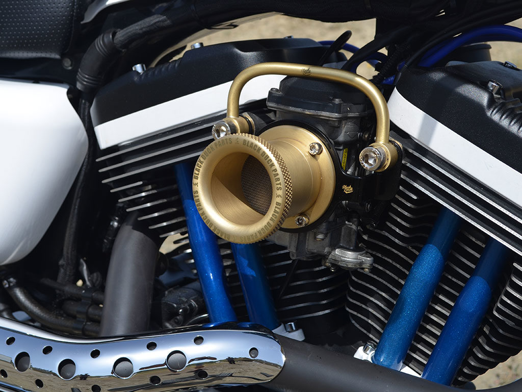 Daredevil, a scrambler custom motorcycle by Lord Drake Kustoms