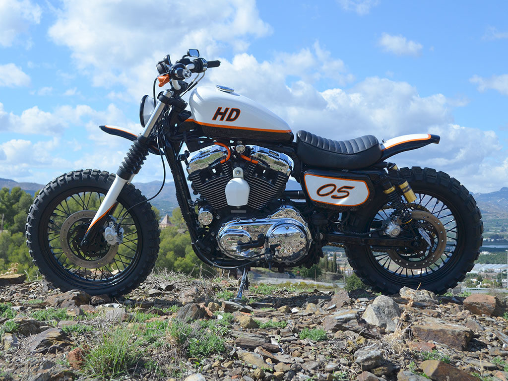 Sportracker, a scrambler by Lord Drake Kustoms