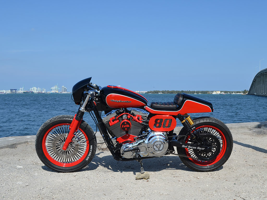 Red Baron Dyna Cafe Racer