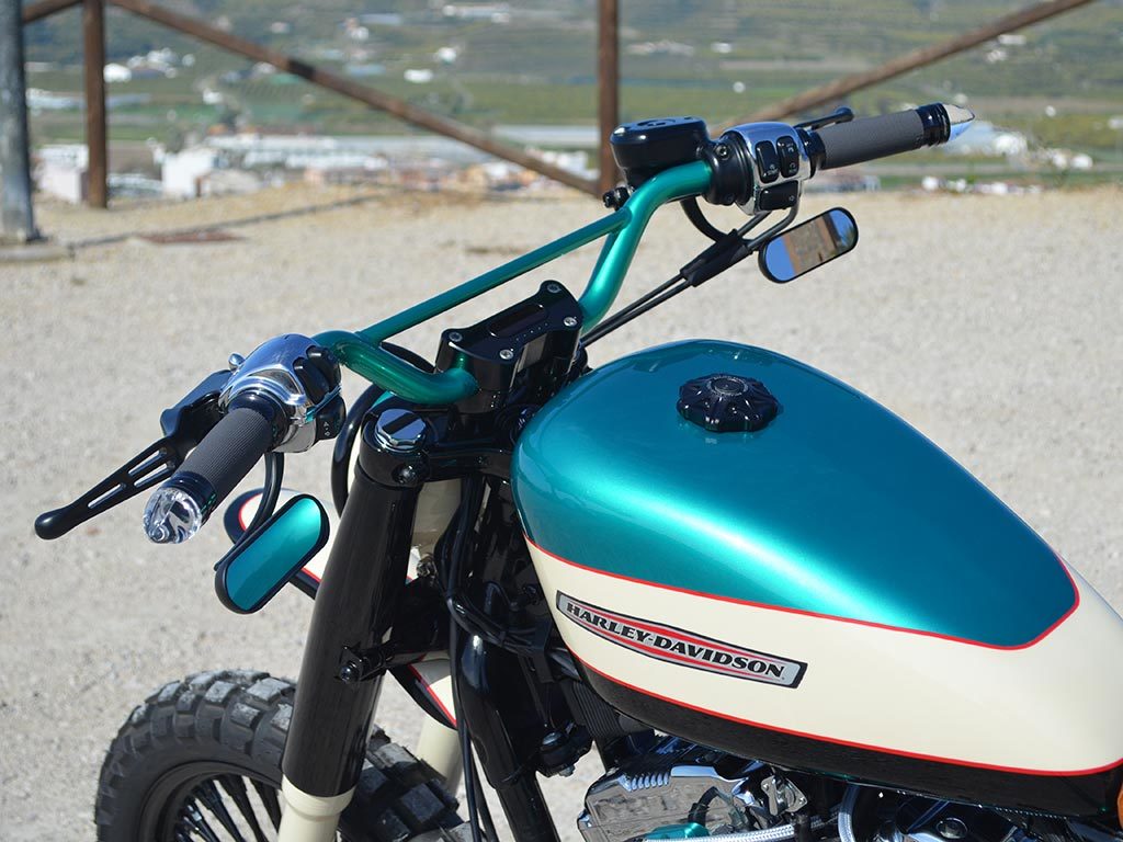 Soulbreaker is a Scrambler by Lord Drake Kustoms