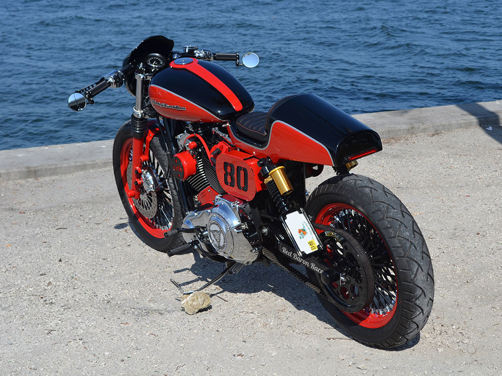 Red Baron Dyna Cafe Racer