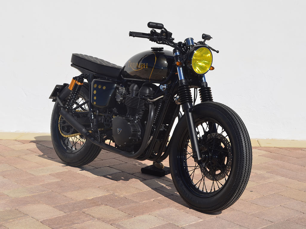 Triumph Bonneville Brat by Lord Drake Kustoms