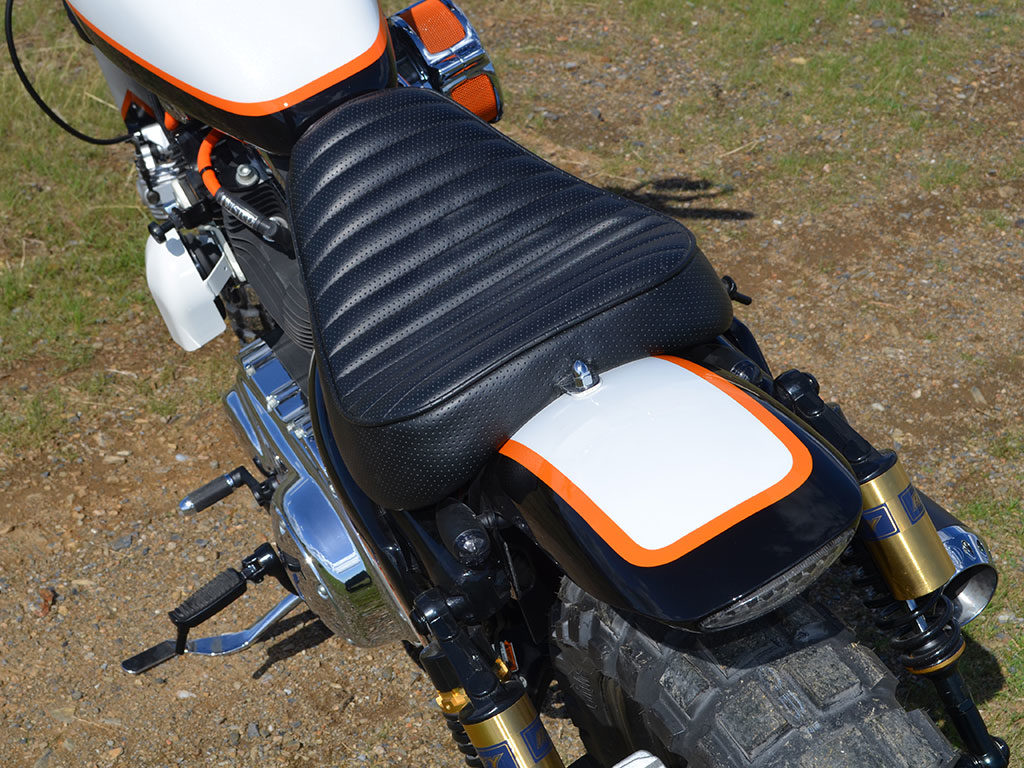 Sportracker, a scrambler by Lord Drake Kustoms