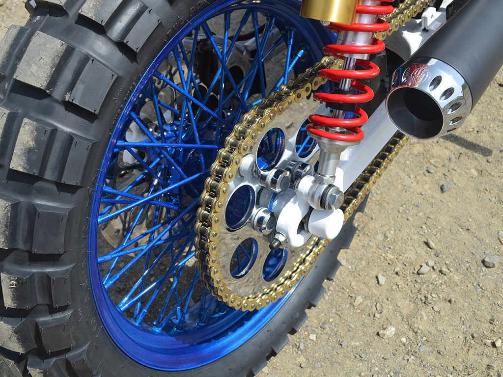 Daredevil, a scrambler custom motorcycle by Lord Drake Kustoms