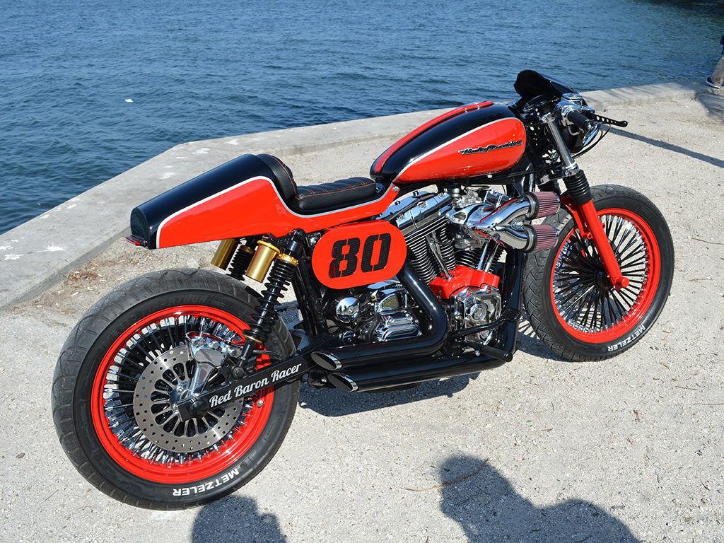 Red Baron Dyna Cafe Racer