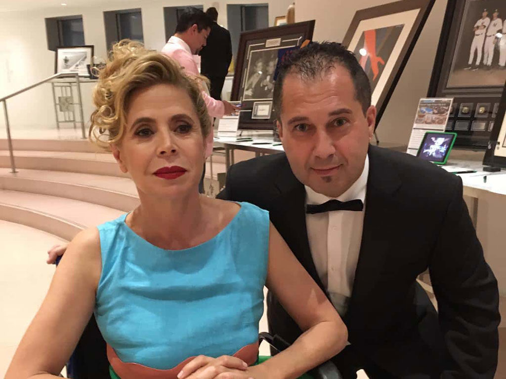 Fran Manen with Ágatha Ruiz de la Prada