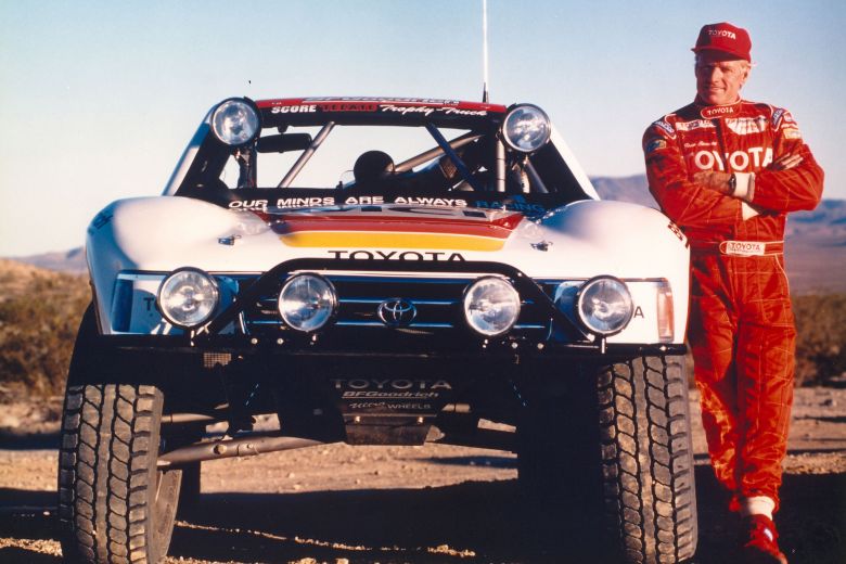 Ivan Ironman Stewart Vintage Toyota