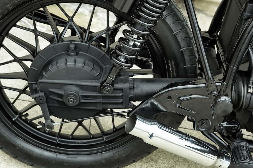 BMW R65 Cafe Racer Green