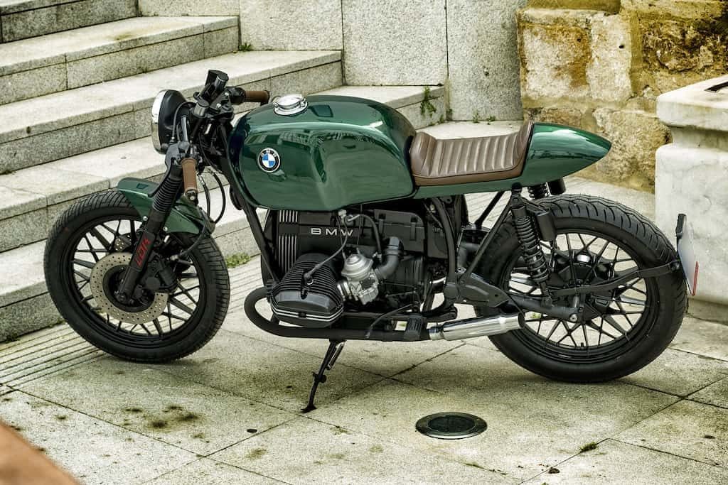 BMW R65 Cafe Racer Green