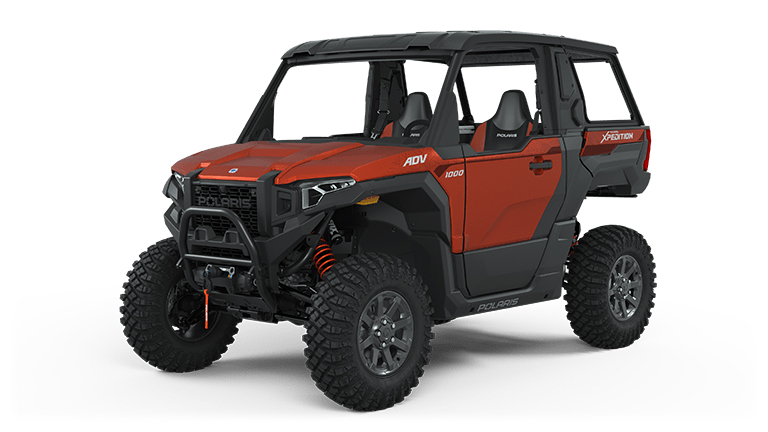 polaris xpedition adv premium matte orange rust